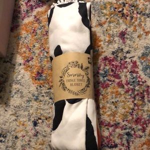 NWT Tri Sigma towel blanket